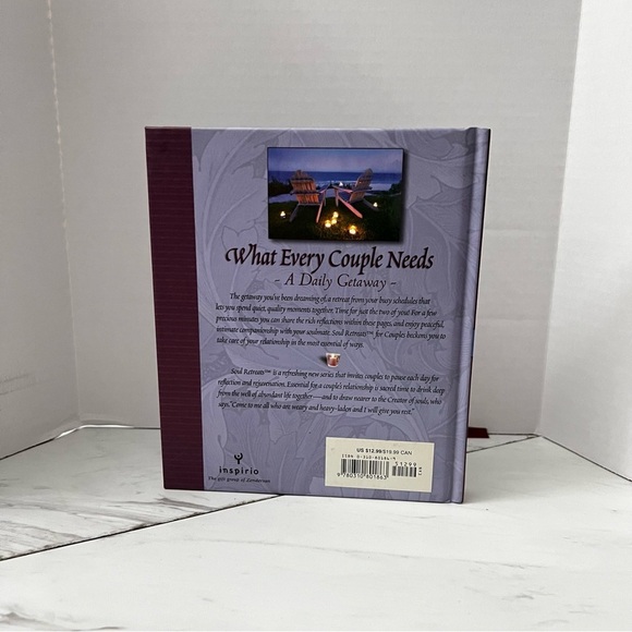 Soul Retreats for Couples Hard Cover Book meditations - Picture 4 of 8